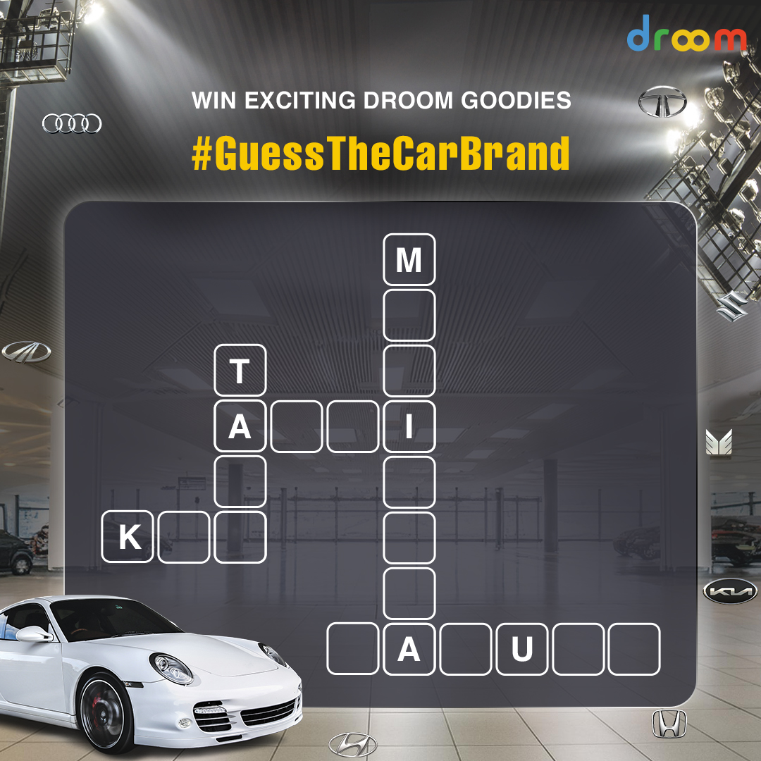 Read Caption Here is the image of the Contest Series #GuessTheCarBrand. Guess the Car Brand's name & comment with the correct answer. Points to be taken care of - * Follow our page. * Use #GuessTheCarBrand * Tag your 5 friends. * Make sure you have a public account. #Droomcontest
