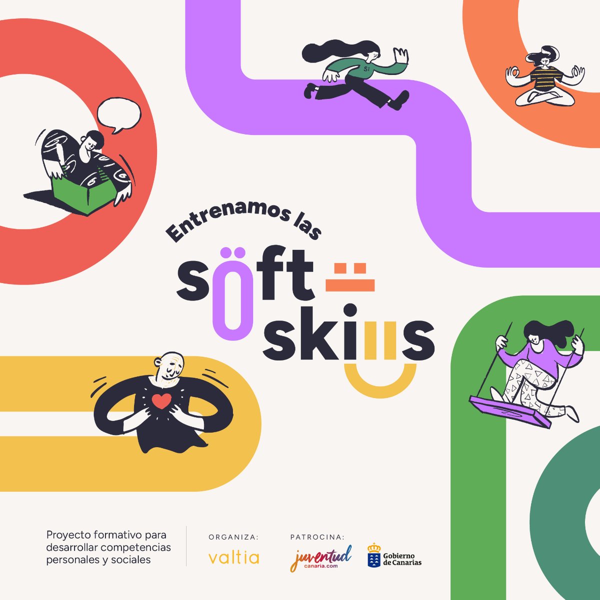 📌Entrenamos las 'Soft Skills' en Canarias😏✌ ✔Para centros de ESO ✔Mejora de habilidades personales del alumnado y herramientas para aplicarlas en su vida personal y laboral. 📢Docentes de Canarias, les animamos a conocer el proyecto y a participar❗ softskillscanarias.com