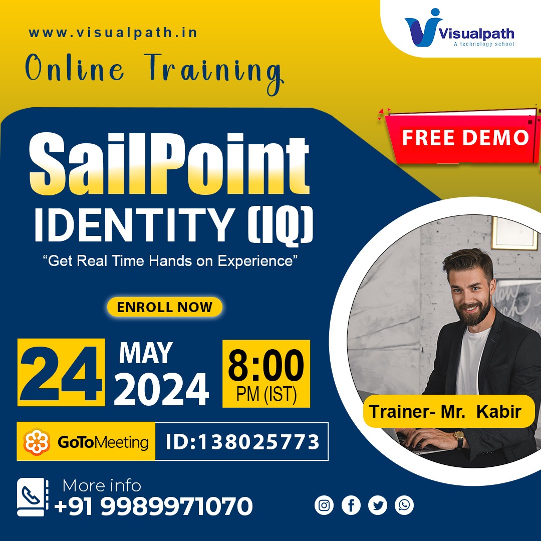 Join the link: bit.ly/4bPKUWm
Attend Online #FreeDemo On #SailpointIdentityIQ 
Demo on: 24th May, 2024 @ 8:00 PM (IST)
Call us: +91-9989971070
WhatsApp: bit.ly/47eayBz
Visit: visualpath.in/sailpoint-Iden… 
#sailpoint #students #education #onlinetraining #ITSkills