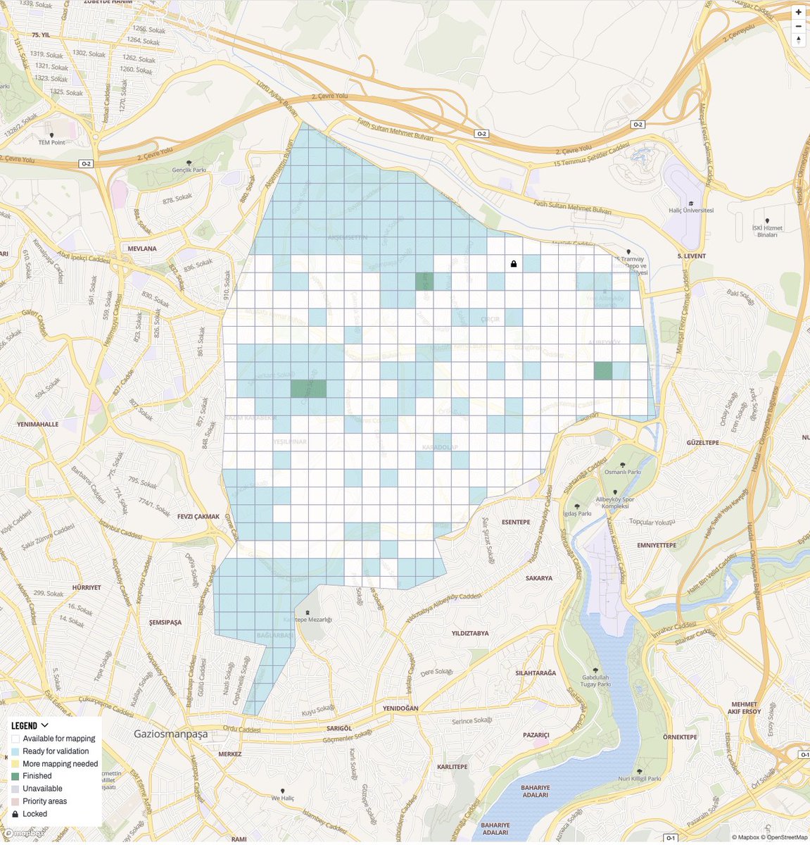 Said Turksever (@asturksever) on Twitter photo We have made significant progress in another vulnerable and previously unmapped part of Istanbul. More than 50% of it has now been mapped! <a href="/hotosm/">Humanitarian OpenStreetMap Team</a> <a href="/openmapping_ap/">Open Mapping Hub - Asia Pacific</a>
Map with us:
tasks.hotosm.org/projects/16679
Context:
x.com/asturksever/st… We have made significant progress in another vulnerable and previously unmapped part of Istanbul. More than 50% of it has now been mapped! <a href="/hotosm/">Humanitarian OpenStreetMap Team</a> <a href="/openmapping_ap/">Open Mapping Hub - Asia Pacific</a>
Map with us:
tasks.hotosm.org/projects/16679
Context:
x.com/asturksever/st…