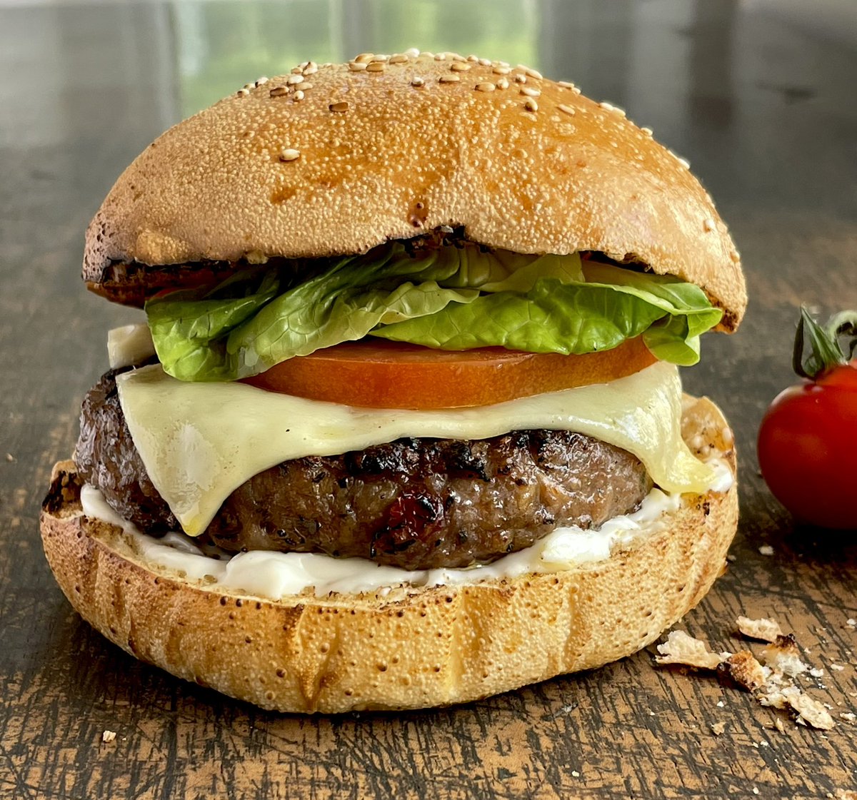 Our new luxury Manx Loaghtan burger is available at Robinson’s & the Good Health Store, we’ve sold out at the farm shop. 90% Loaghtan meat, fresh red onion & cherry tomatoes dehydrated on the farm, basil. Absolutely delicious #manxloaghtan #BestBurgers #localproduce #isleofman