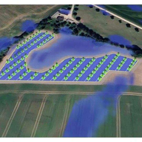 Designing agroforestry systen adapted to hydrology of the specific field, to avoid tree mortality in waterlogged areas. We are continously adding more GIS datasets, to design resilient agroforestry systems. 
#agroforestry #software #gis #regenerativeagriculture