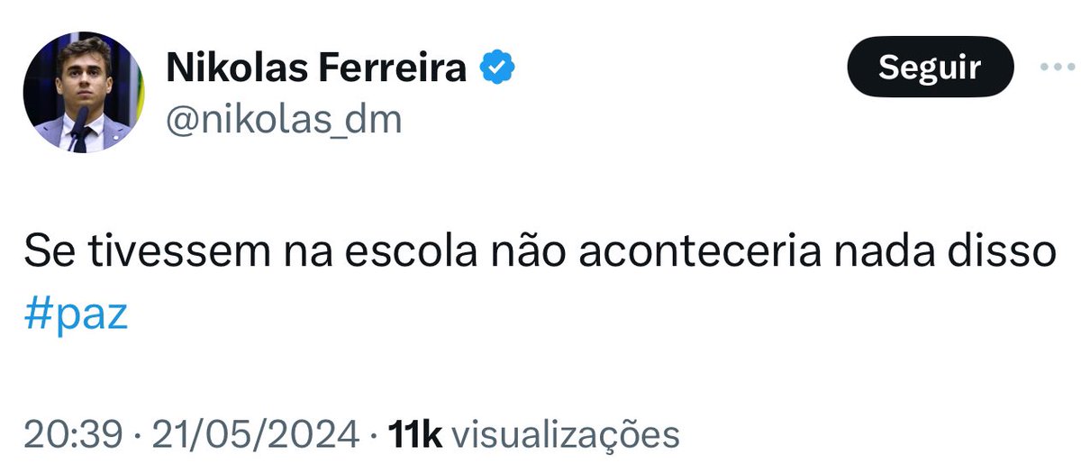 Se os golpistas de 8/1 estivessem em casa ao invés de quebrar patrimônio público não estariam presos.