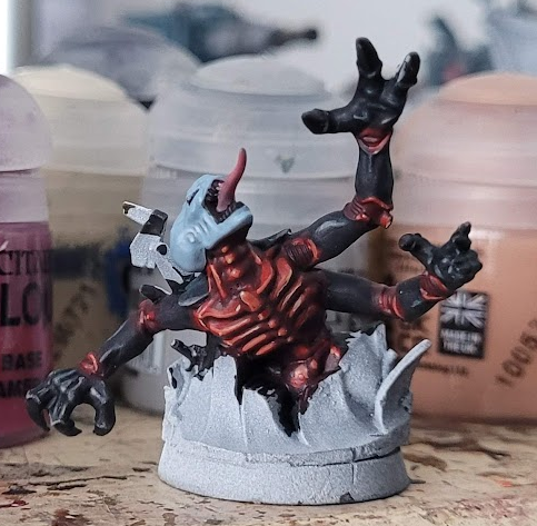 NealeRo's tweet photo. @warhammer Genestealers, hoping to get a broodlord done too https://t.co/11m0lyjzs9
