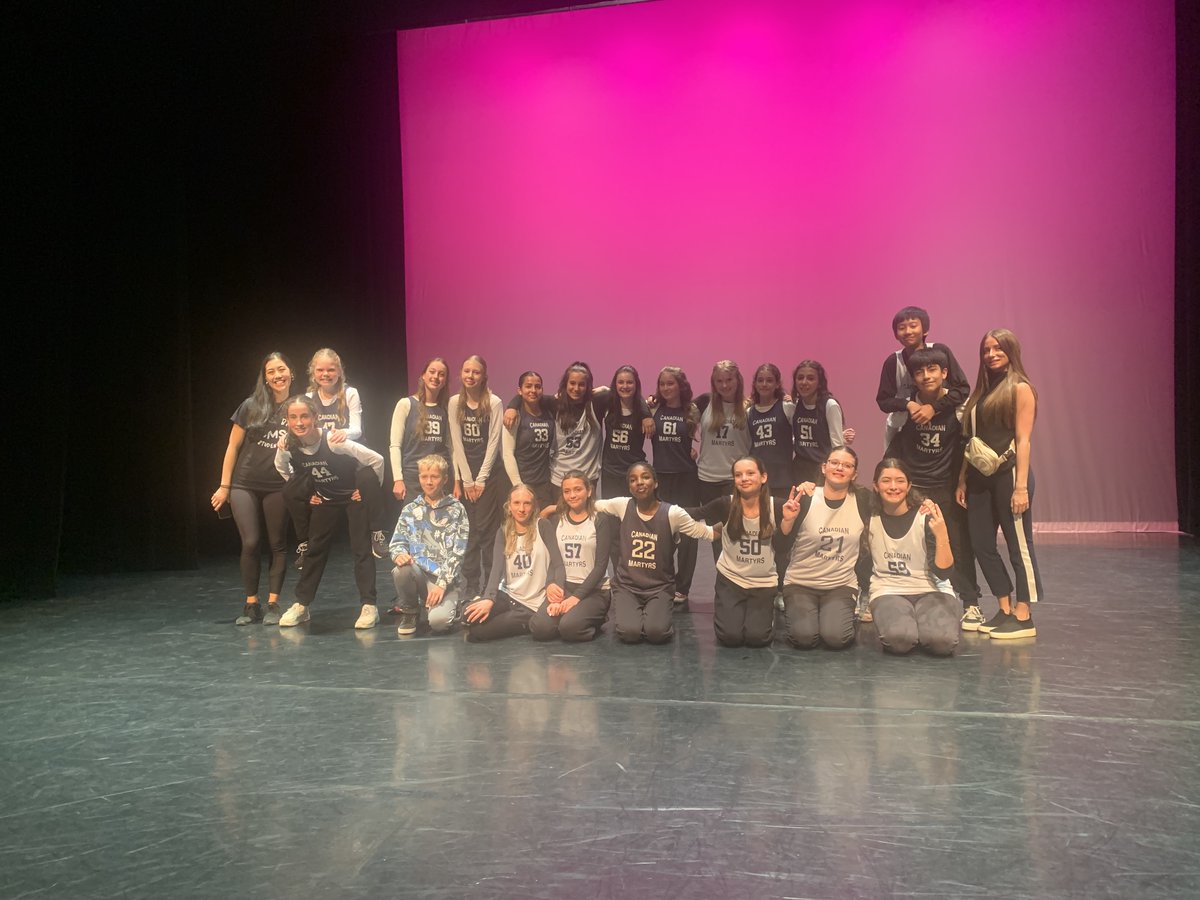 Our CMS dancers shined at the #LoveofDance <a href="/ycdsb/">York Catholic District School Board</a> Showcase! Ss performed with grace, attitude, and passion. So proud! Congratulations to our dancers &amp; coaches. <a href="/TheresaMcnicol1/">Theresa Mcnicol</a>