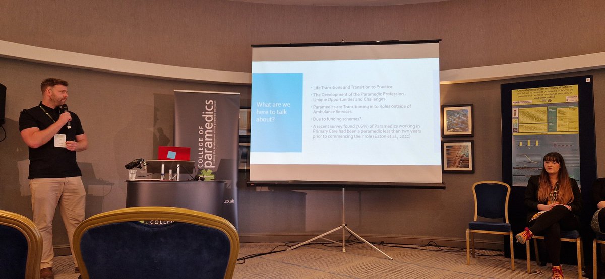 Time for 'Transition to Practice' with Joe Copson #ParaCon24 it's important to properly support entrants to the profession as they 'transmogrify' into NQPs