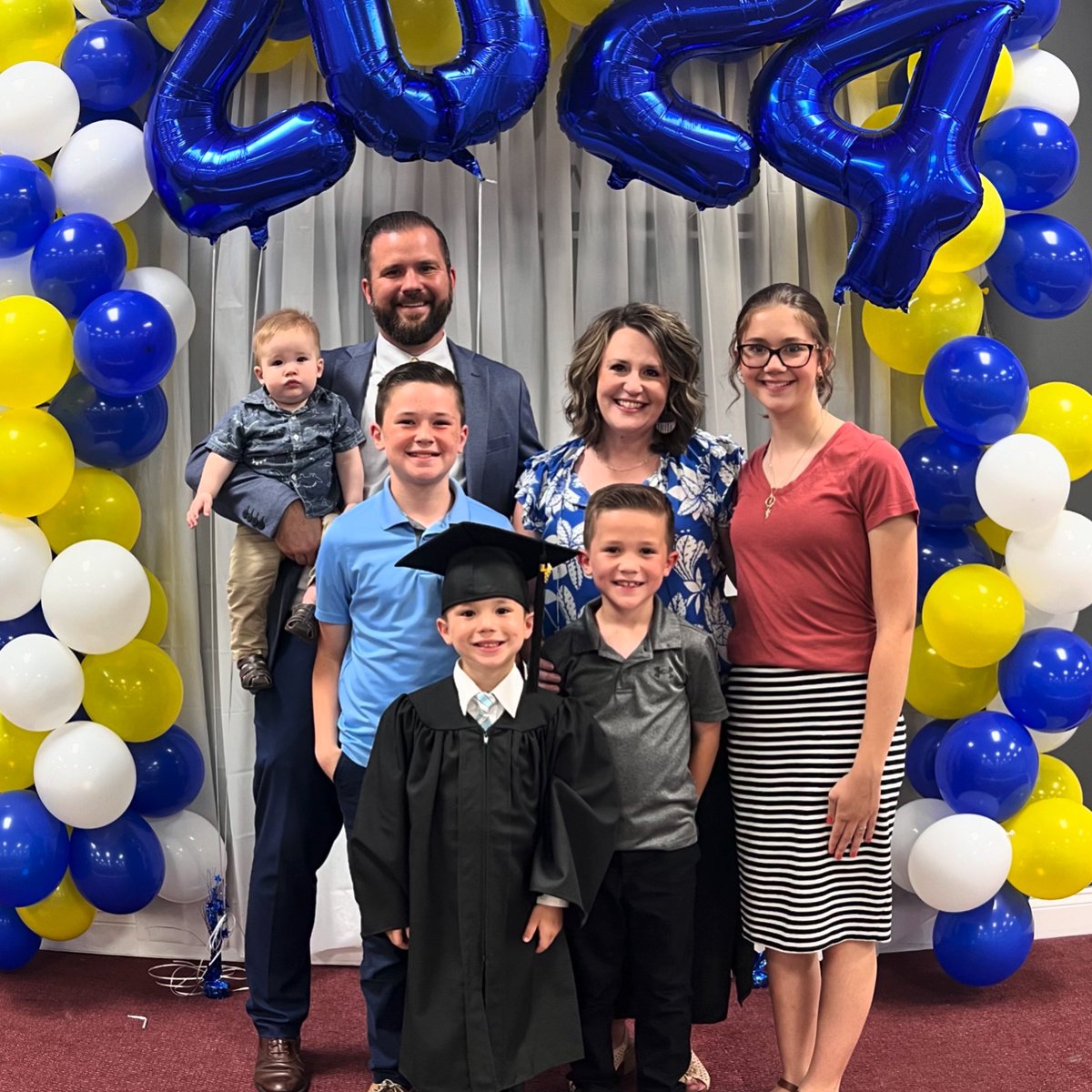 Kindergarten graduation for Braden last night! This little man has a great spirit and contagious excitement. Excited to see how God will use him. Love our fam!