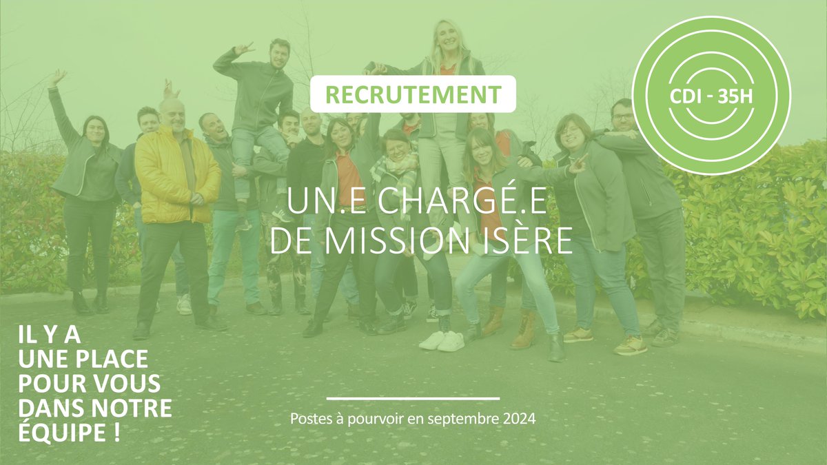 #LesCommunesforestieresAURA cherchent son ou sa prochain(e) chargé(e) de mission dans le département de l'Isère !  A vos CV, POSTULEZ ! communesforestieres-aura.org/article_669_48…