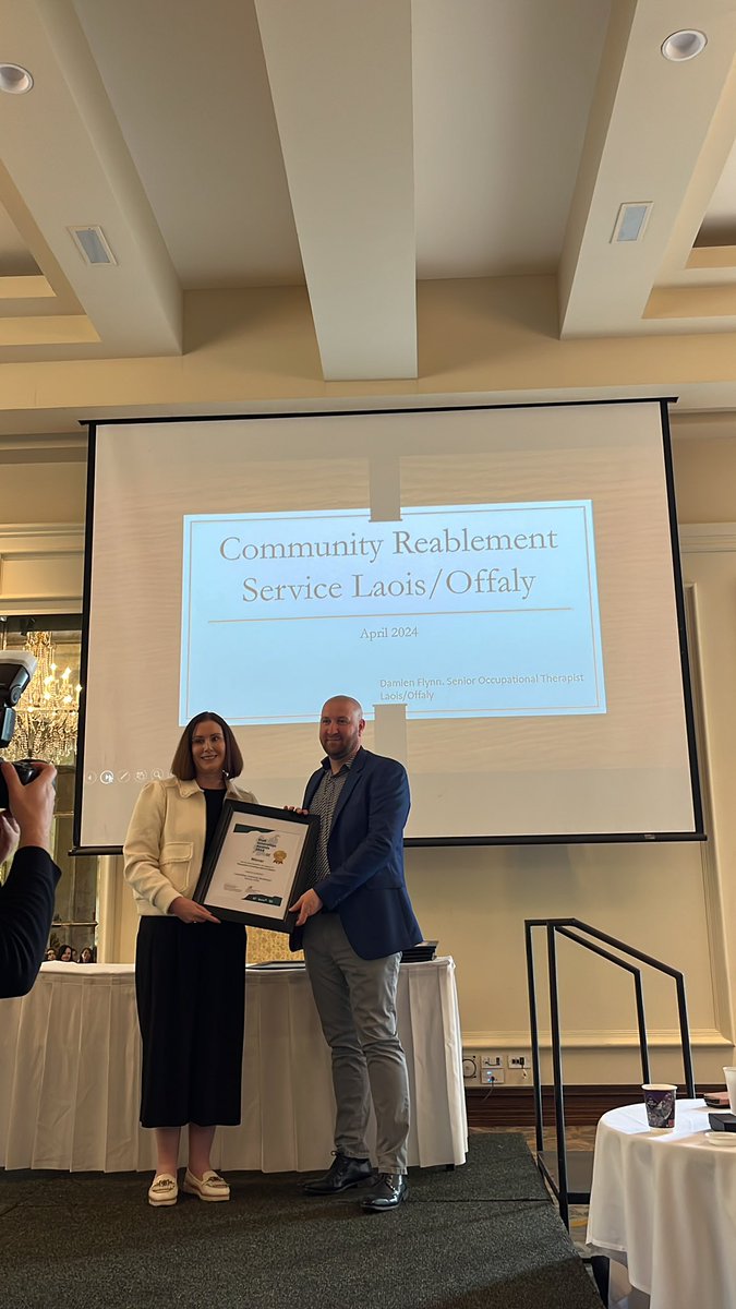 CHO8 Midlands Louth Meath (@mlmcommhealth) on Twitter photo 🥁And the #winners are
🏆Conor Fitzpatrick, MLMCHO Non current Records Management Archival Project
🏆Damien Flynn, Community Reablement Service Laois/Offaly
Congratulations everyone!!
<a href="/BroadbankCarole/">Carole Broadbank</a> <a href="/SharonKennelly/">Sharon Kennelly</a> <a href="/DonalFitzsimons/">Donal Fitzsimons</a> <a href="/ProgrammeSpark/">Spark Innovation Programme</a> 🥁And the #winners are
🏆Conor Fitzpatrick, MLMCHO Non current Records Management Archival Project
🏆Damien Flynn, Community Reablement Service Laois/Offaly
Congratulations everyone!!
<a href="/BroadbankCarole/">Carole Broadbank</a> <a href="/SharonKennelly/">Sharon Kennelly</a> <a href="/DonalFitzsimons/">Donal Fitzsimons</a> <a href="/ProgrammeSpark/">Spark Innovation Programme</a>