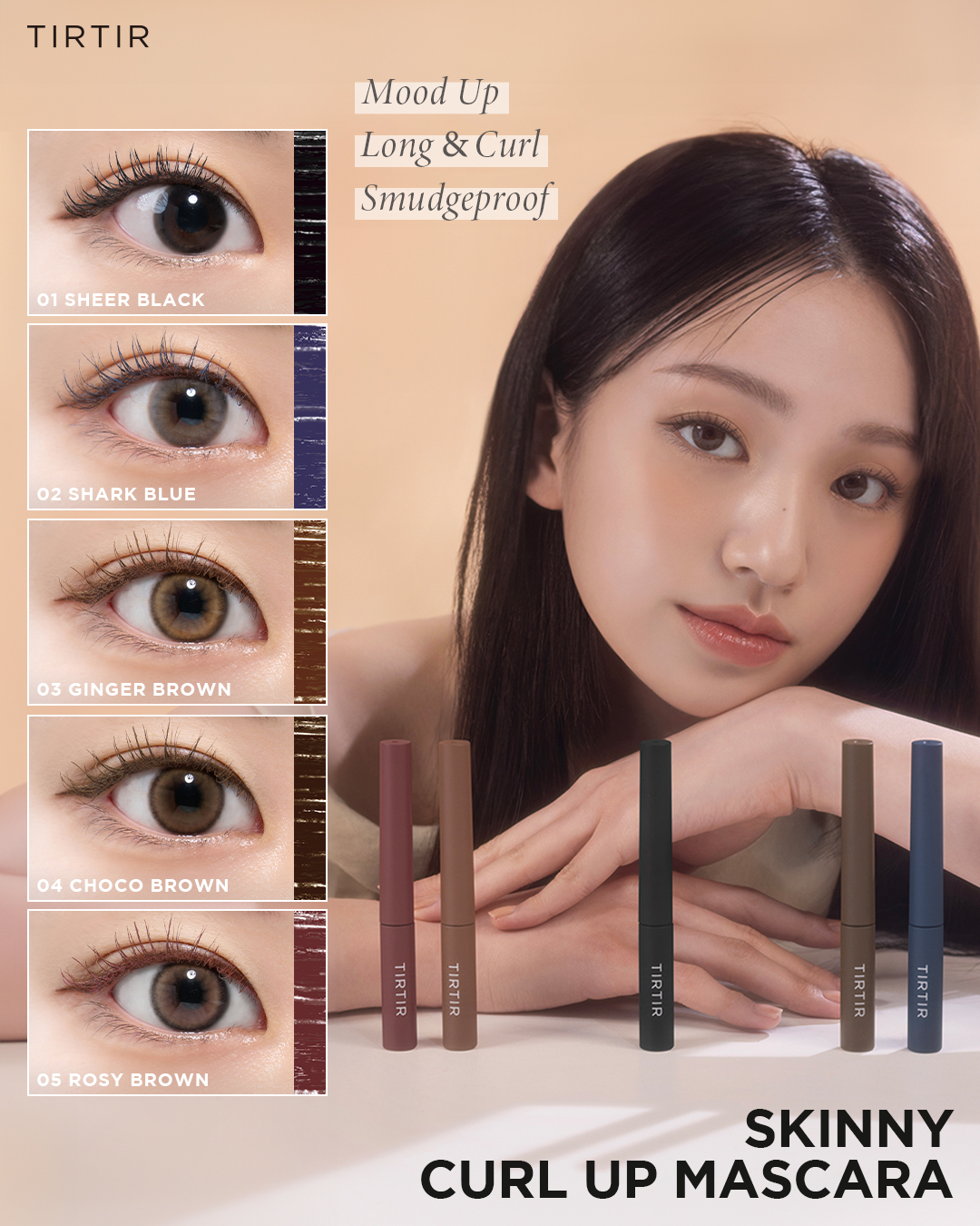 O'hare Skinny Black マスカラ【2本セット】 Oshare（オシャレ）のマスカラ/アイライナー商品の卸・通販