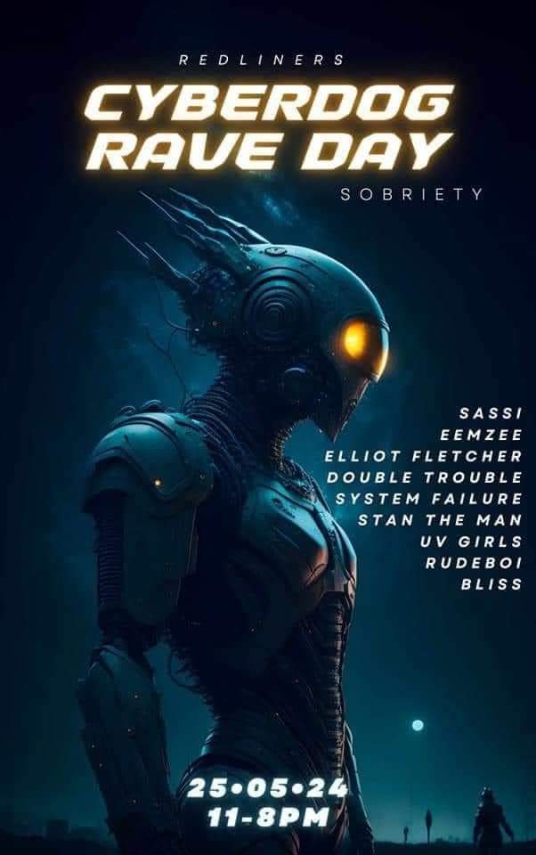 DJ_Eemzee's tweet image. This Saturday I'll be back on the decks at the legendary #Cyberdog in #Camden, opening proceedings for another amazing #Redliners takeover! #HardHouse and #HardTrance all day!
Catch my set at 11am! Let's go!