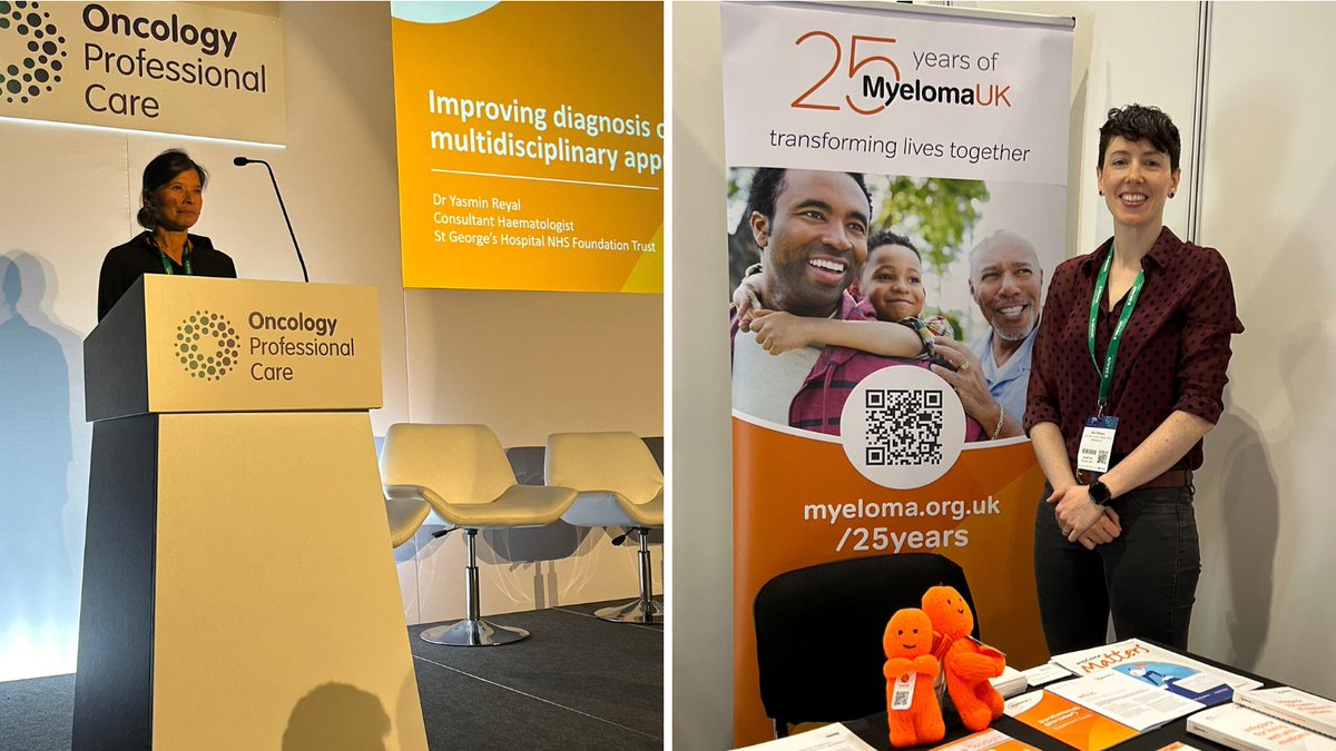 Myeloma UK (@myelomauk) on Twitter photo Yesterday, we were at the Oncology Professional Care conference to raise awareness of #myeloma symptoms and issues with delayed diagnosis amongst doctors and other healthcare professionals <a href="/oncology_care/">Oncology Professional Care</a> #OPC24 1/2 Yesterday, we were at the Oncology Professional Care conference to raise awareness of #myeloma symptoms and issues with delayed diagnosis amongst doctors and other healthcare professionals <a href="/oncology_care/">Oncology Professional Care</a> #OPC24 1/2