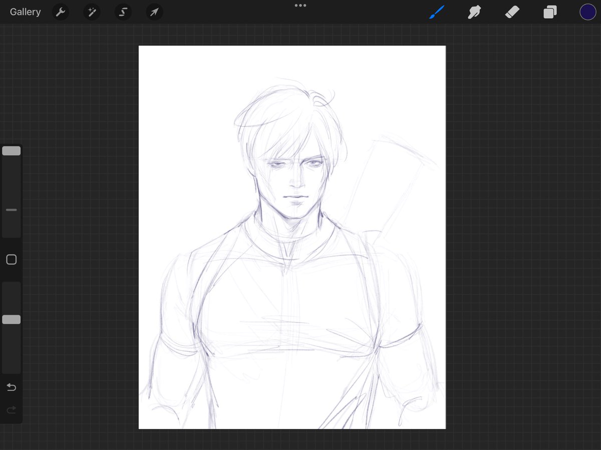 b_luediary_art's tweet photo. WIP #leon #ResidentEvil https://t.co/QvZFsz8FzQ