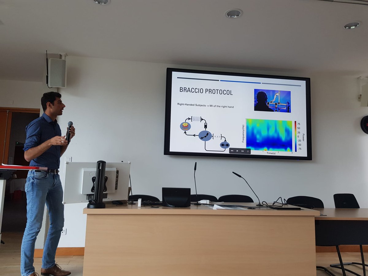 Arthur Desbois (@adesboisdev) on Twitter photo A few people from <a href="/nerv_lab/">NERV Lab</a> are currently attending @CORTICO13 "Journées 2024" in <a href="/IDMC_Nancy/">IDMC</a>. Here's <a href="/TristanVenot/">Venot Tristan</a> presenting his works on Temporal Dynamics of #Networks in #BCI 🧠🦾
<a href="/inria_paris/">Centre Inria de Paris</a> <a href="/InstitutCerveau/">Institut du Cerveau - Paris Brain Institute</a> A few people from <a href="/nerv_lab/">NERV Lab</a> are currently attending @CORTICO13 "Journées 2024" in <a href="/IDMC_Nancy/">IDMC</a>. Here's <a href="/TristanVenot/">Venot Tristan</a> presenting his works on Temporal Dynamics of #Networks in #BCI 🧠🦾
<a href="/inria_paris/">Centre Inria de Paris</a> <a href="/InstitutCerveau/">Institut du Cerveau - Paris Brain Institute</a>