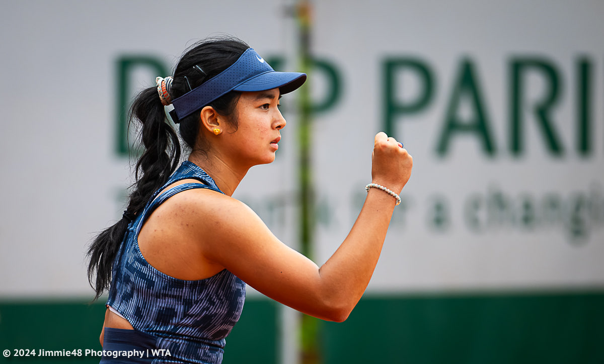 Alex Eala moves on in Paris, she’s through to the final qualifications round after a three-set win over Taylah Preston.