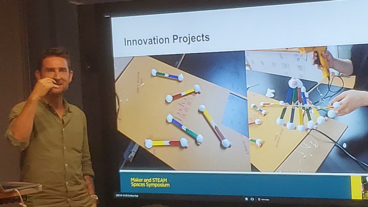 Interesting chat by Dave Marker TIS About innovation program