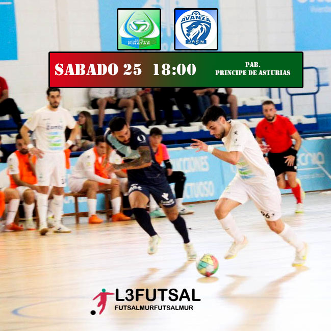 #lacasadelfutsalmurciano
San Pedro del Pinatar con las espadas en alto, siempre pico&pala
su objetivo prioritario la remontada, mientras avanza se defiende con capa y espada
suerte equipos
sábado 25 18:00 pab. Príncipe de Asturias
@CFS_Pinatar & @AvanzaFutsal
#futsalmur #l3futsal