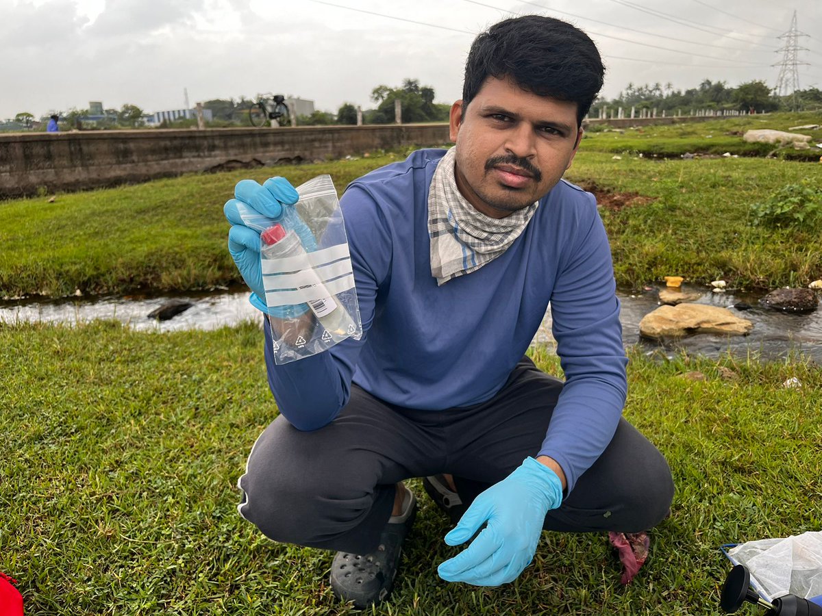 Very glad to be a part of this remarkable initiative led by @alpineedna and team @ETH Zurich. We have successfully conducted the sampling at Chembarambakkam Lake for eDNA. #edna #lakesampling #sathyabama @AmitKumar_ak14 @Kavin_kd23 #Internationaldayofbiologicaldiversity