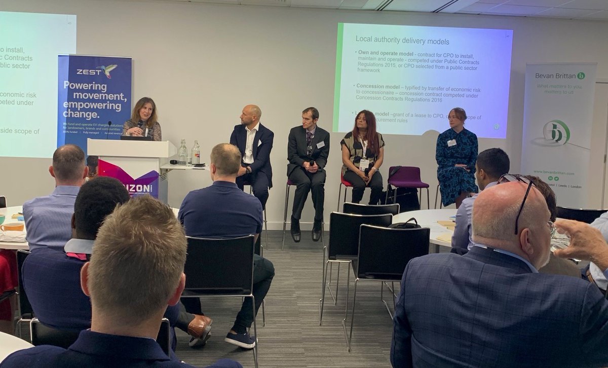 BevanBrittanLLP's tweet image. Thank to all our panellists and delegates who attended Bevan Brittan&apos;s and @ZestCharging&apos;s @UKREiiF seminar. really interesting discussion on &apos;how can #localauthorities use EV infrastructure to help achieve their #netzero ambitions?&apos;

bit.ly/3yyByjq

#electricvehicle