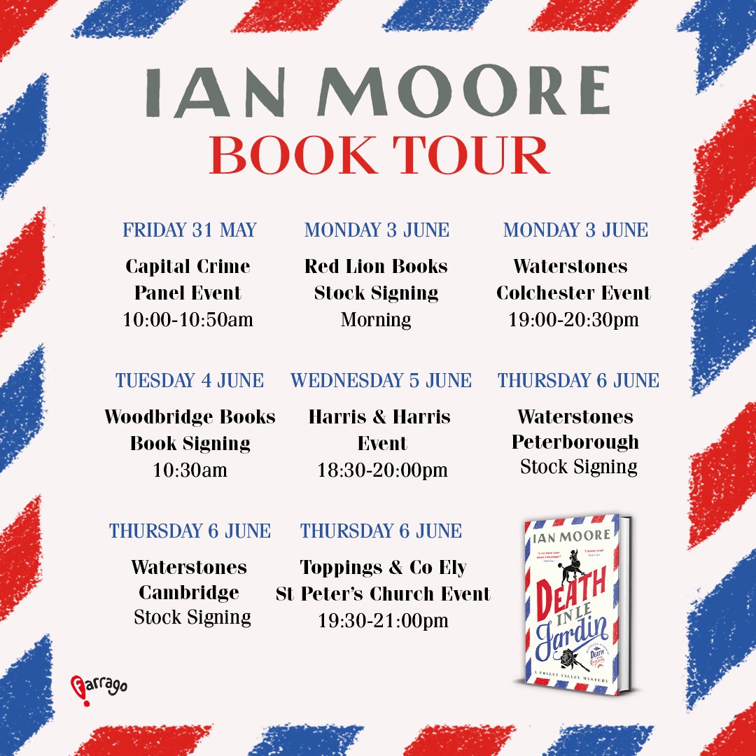 I’ve been kicked out of home, NOT TRUE. 
I’m just going on tour again! Please help spread the word and hopefully see you on the road.
#authorcommunity #crimewriting #BookTour