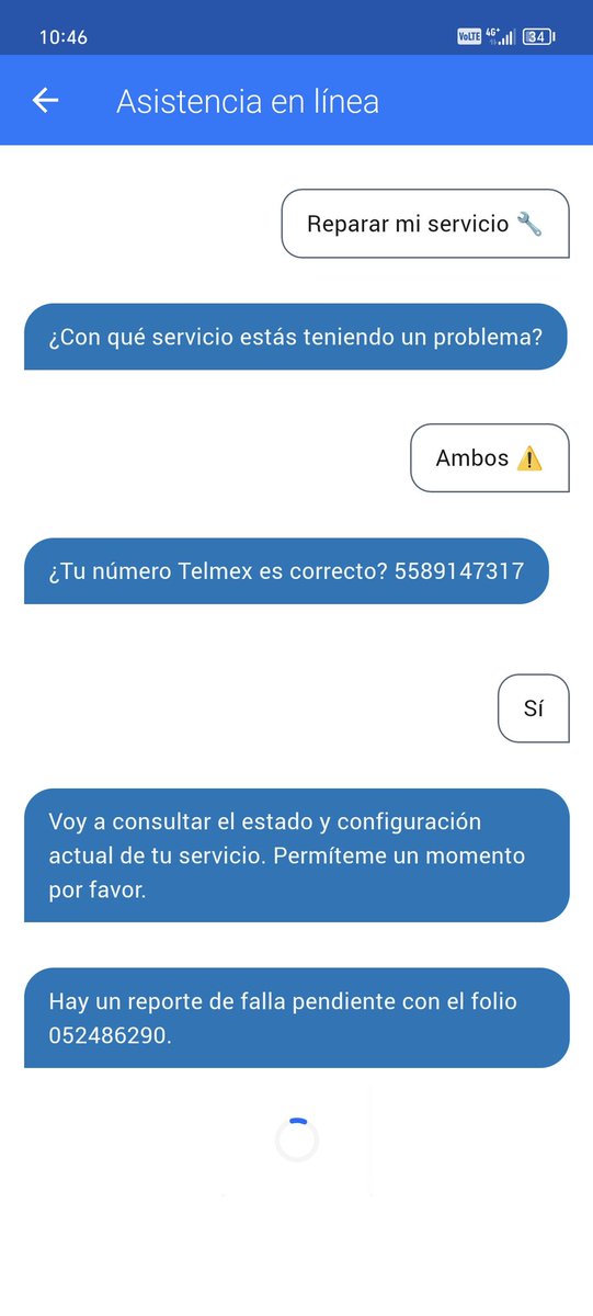 pepe_dub's tweet photo. Ya llevo más de una semana sin los servicios y me siguen diciendo lo mismo @Telmex @TELMEXSoluciona @fundaciontelmex .

Cuánto tiempo más necesito para que solucionen sus servicios y tenga mis servicios de telefonía y internet?.

@Profeco https://t.co/yLoH9bwYIN