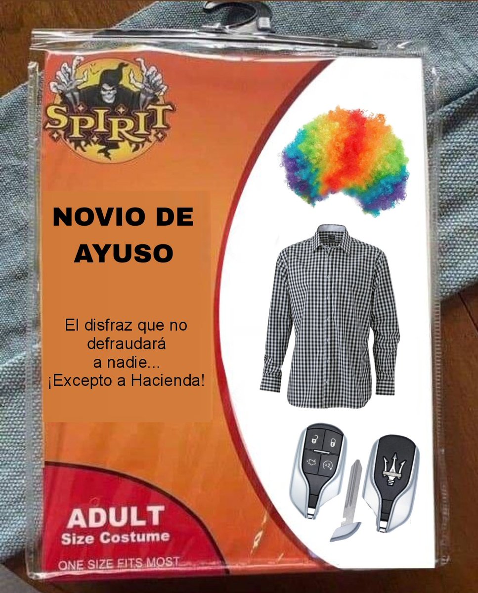 Ya tengo disfraz para los próximos carnavales