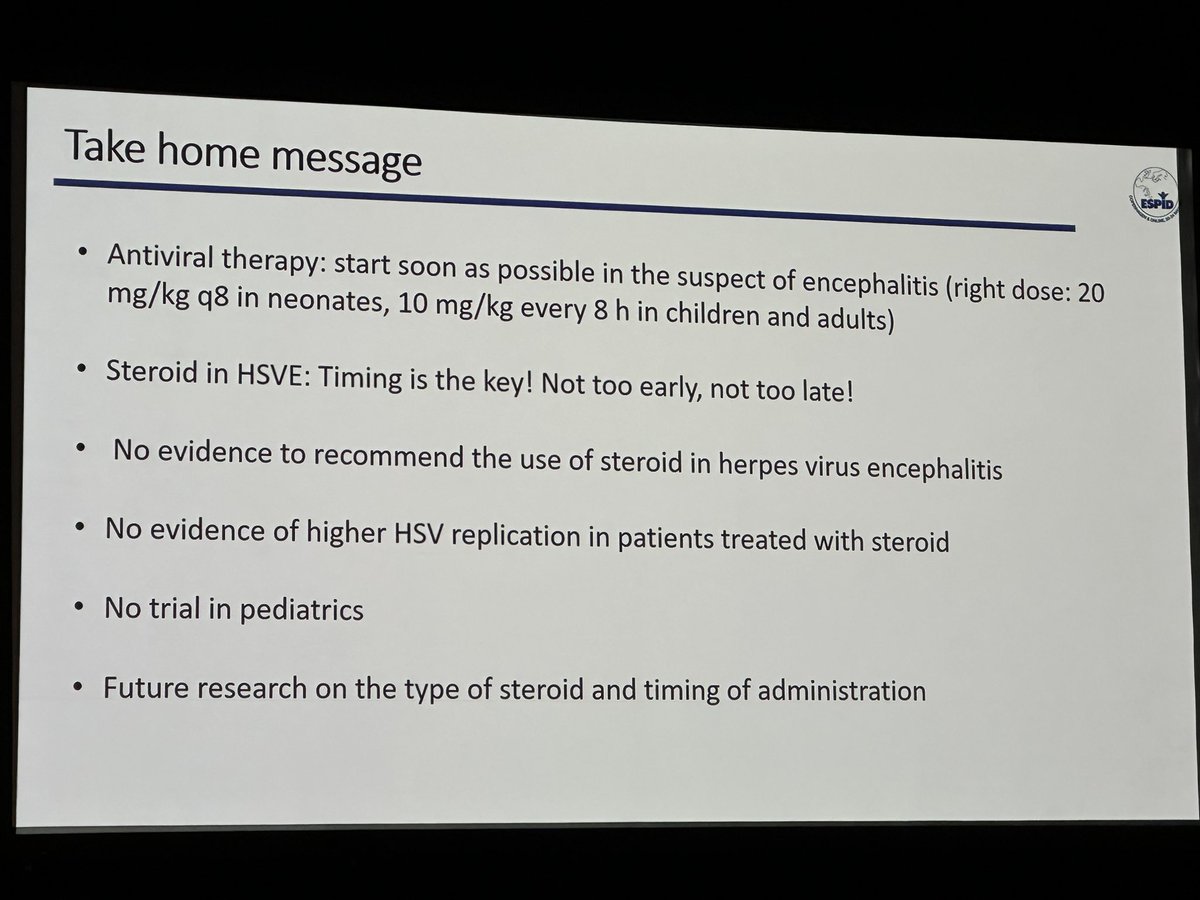 Samuel Arthur Rhedin (@rhedinsamuel) on Twitter photo Should you add steriods for viral encephalitis in children? Great young <a href="/ESPIDsociety/">ESPIDSociety</a> debate! #ESPID2024 #ESPID2024Ambassador Should you add steriods for viral encephalitis in children? Great young <a href="/ESPIDsociety/">ESPIDSociety</a> debate! #ESPID2024 #ESPID2024Ambassador