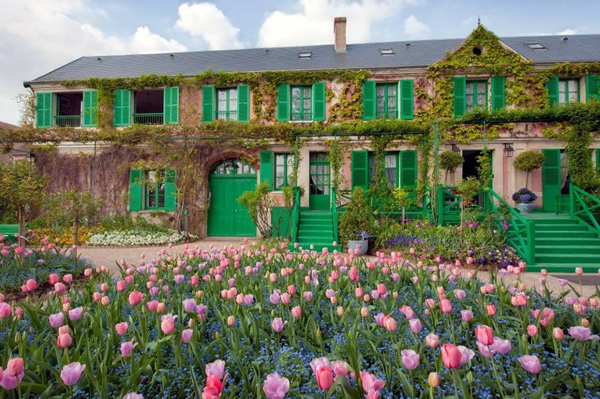 La casa di Monet a Giverny.