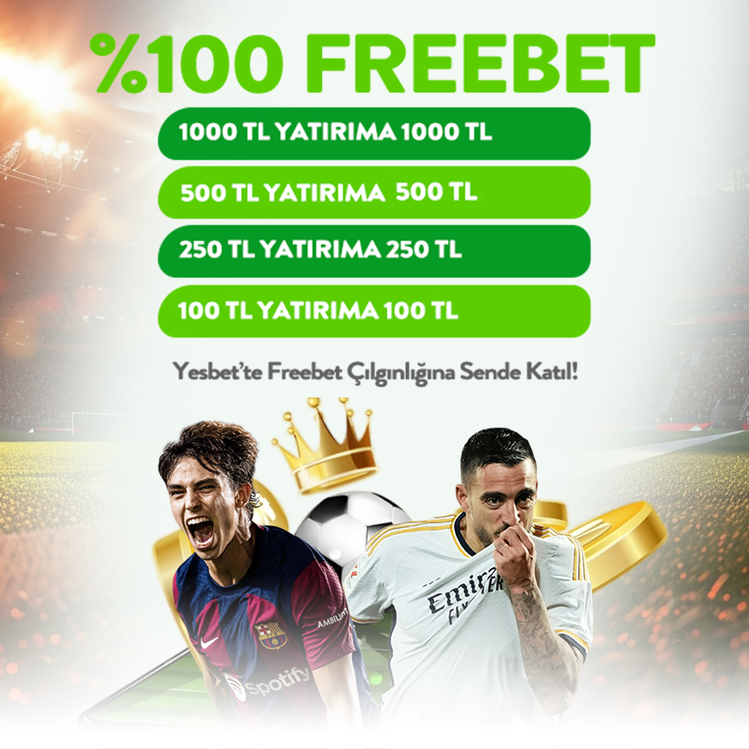 ResmiYesbet's tweet photo. 📣 Piyasanın Ötesinde %100 Freebet YESBET’ te !

✅ 1000 TL Yatırımını Bahis Oynamadan 2’ye Katlayabileceğin,  Aradığın  Güvenilir Site YESBET !

#yesbet #yesbetgiris #freebet https://t.co/fVXtyVE9hv