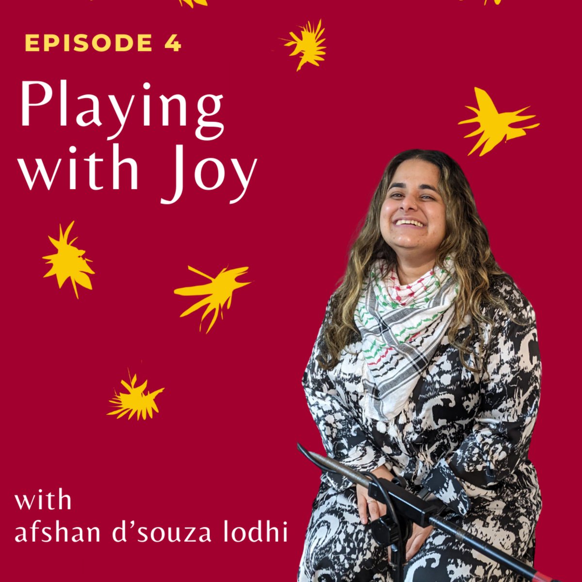 Find joy and inspiration this🐪day : our latest podcast interview is with fabulous @afshandl 💃🏾 Hear about how afshan dodges dysphora, embraces her sexuality and finds the erotic in colonial mangoes 🥭 Available now, wherever you get your podcasts open.spotify.com/episode/52S7XZ…