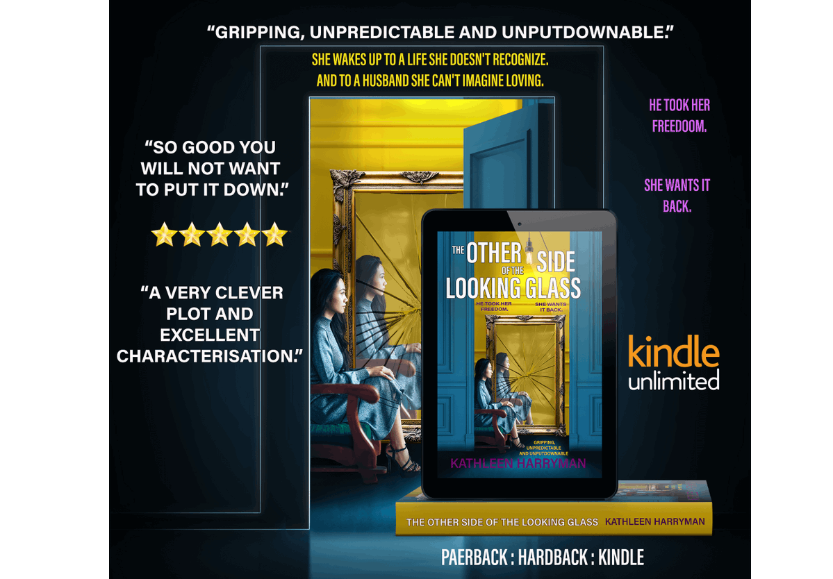 '5⭐ - This exciting debut novel, by for me a wonderful new author, is a truly suspenseful and gripping book (by @KathleenHarrym1).' getbook.at/TOSOTLG #KindleUnlimited #thriller #romance #suspense #mystery #psychological #crimefiction #bookX #Kindle #KU #books #ebooks