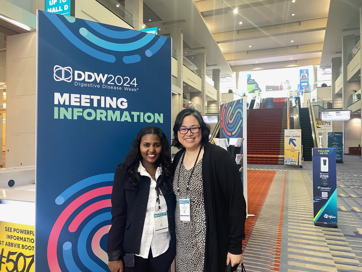 Two presentations, one amazing conference! Thank you DDW SSAT 2024 for the platform to share my work. #DDW2024 #SSAT