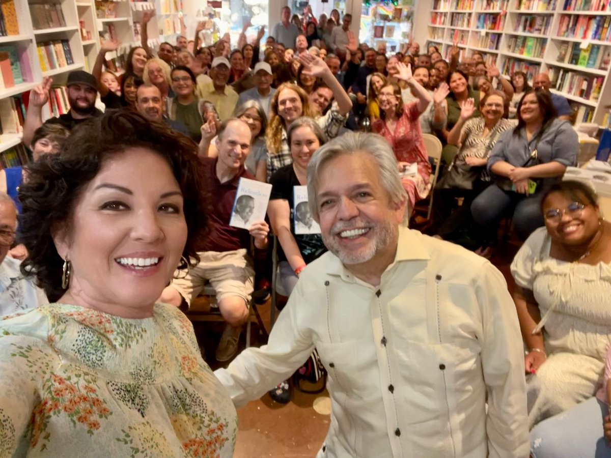 Nancy Alvarez (@nancyalvareztv) on Twitter photo PACKED house at <a href="/WritersBlockWP/">Writer’s Block Bookstore</a>!
An honor to host an empowering talk w/ <a href="/Vegalteno/">Luis A. Miranda, Jr.</a> (yes, <a href="/Lin_Manuel/">Lin-Manuel Miranda</a>’s dad) but also an invaluable source of motivation for Latinos. Gracias to all who attended & to you, Don Luis, for your leadership & passion! 📚
<a href="/HispanicFed/">Hispanic Federation</a> <a href="/WESH/">WESH 2 News</a> PACKED house at <a href="/WritersBlockWP/">Writer’s Block Bookstore</a>!
An honor to host an empowering talk w/ <a href="/Vegalteno/">Luis A. Miranda, Jr.</a> (yes, <a href="/Lin_Manuel/">Lin-Manuel Miranda</a>’s dad) but also an invaluable source of motivation for Latinos. Gracias to all who attended & to you, Don Luis, for your leadership & passion! 📚
<a href="/HispanicFed/">Hispanic Federation</a> <a href="/WESH/">WESH 2 News</a>