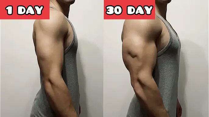 GET BIGGER ARMS IN 30 DAYS (HOME WORKOUT)