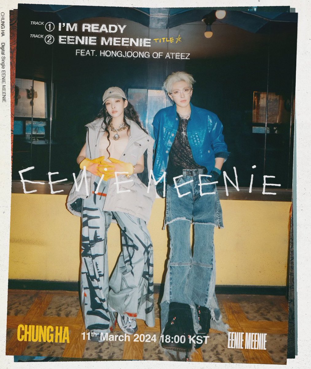 hwastarrr's tweet photo. CALLING ALL #HAARTS please vote for ateez here on this poll 
chungha admirers hj and ateez in general and is also a fan since their debut 
Please vote it’s just one click 
you guys are so nice and kind 
#CHUNGHA #ATEEZ https://t.co/ZiJWlLySAJ