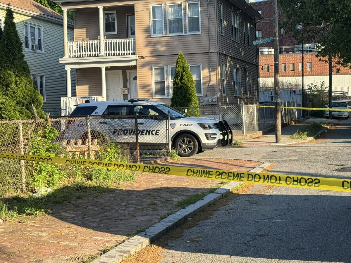 NEW: One man is in serious condition following a shooting early this morning on Donelson Street in Providence. You can see the road is taped off & police are here investigating. Officers have been out here since about 3:30 am. @NBC10