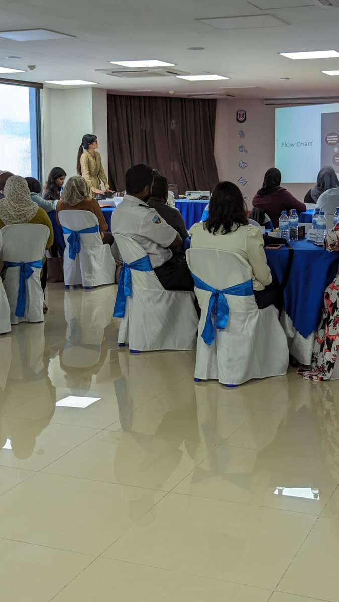 Thank you <a href="/HomeMinistrymv/">Ministry of Homeland Security & Technology, MV</a> for organizing crisis communications and data analytics training.  Great participation and good humored staff ✅ <a href="/PoliceMv/">Maldives Police</a> <a href="/NDA_MV/">National Drug Agency</a> <a href="/CustomsMv/">Maldives Customs Service</a> <a href="/CorrectionsMv/">Maldives Correctional Service</a> <a href="/ncitmv/">National Centre for Information Technology</a> <a href="/antitipofficemv/">Anti-Trafficking in Persons (Anti-TIP) Office</a> <a href="/UKinMaldives/">UK in Maldives 🇬🇧🇲🇻</a> <a href="/mjunayd/">Junayd</a>