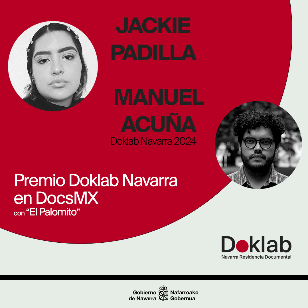 🔴 Enhorabuena a Jackie Padilla y Manuel Acuña por el premio Doklab Navarra en DocsMX

Nos vemos muy pronto en Olza, ¡Bienvenidos!

Inscripciones abiertas en nuestra página web: doklabnavarra.com  

#doklabnavarra #doklab #documental #convocatoria #cultura #cine #navarra