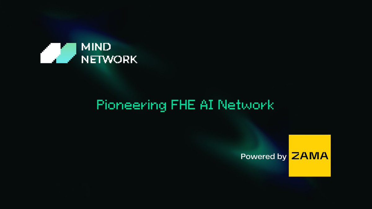 🤝 #MindNetwork expands partnership with <a href="/zama_fhe/">Now @zama</a> to launch pioneering FHE AI network, among the first to apply #FHE within the #AI sector!

This collaboration integrates Zama's cutting-edge Concrete ML solution for confidential ML training and inference into Mind Network's FHE
