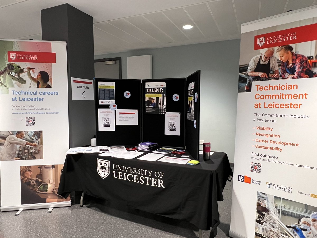 University of Leicester Technicians (@leicstechs) on Twitter photo Visit our #technical stand at #LeicesterProfessionalsDay in Sir Bob Burgess, level 2 to talk all about technical careers and development and opportunities <a href="/uniofleicester/">University of Leicester</a> Visit our #technical stand at #LeicesterProfessionalsDay in Sir Bob Burgess, level 2 to talk all about technical careers and development and opportunities <a href="/uniofleicester/">University of Leicester</a>