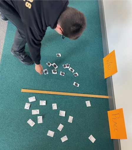 EastfieldPSHull's tweet photo. War & Peace in Ancient Greece this morning in 6LT. The votes are are in. The Athenians have voted for... PEACE! #epshistory #epsenglish #epswriting https://t.co/TYuLe0c7D4