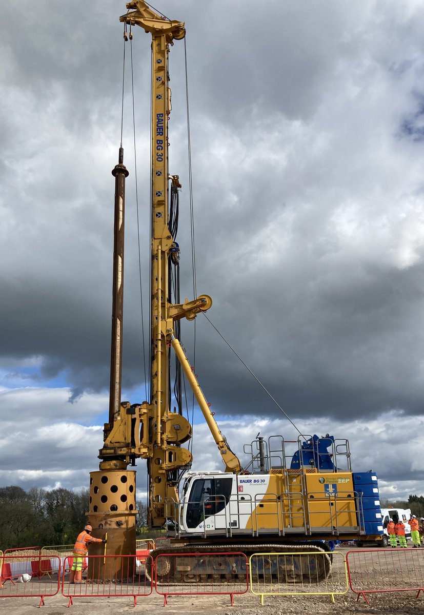 GeoDrilling's tweet photo. Bauer to install piled foundations for four bridge structures as part of A417 Missing Link project - https://t.co/WwzJNDbDjI
#Aspermont @bauertechnic @kiergroup #A417MissingLink #PiledFoundations @NationalHighways #UK https://t.co/FhYjBawiPV