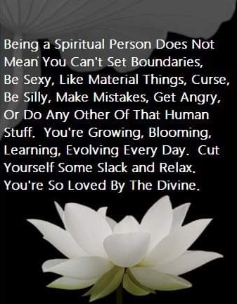 catherineOkra's tweet photo. Being a Spiritual person...
#materialthings #humanstuff
#makemistakes
Cut yourself some slack and relax. You are so loved by the Divine.ποΈ https://t.co/05mfAuq91X
