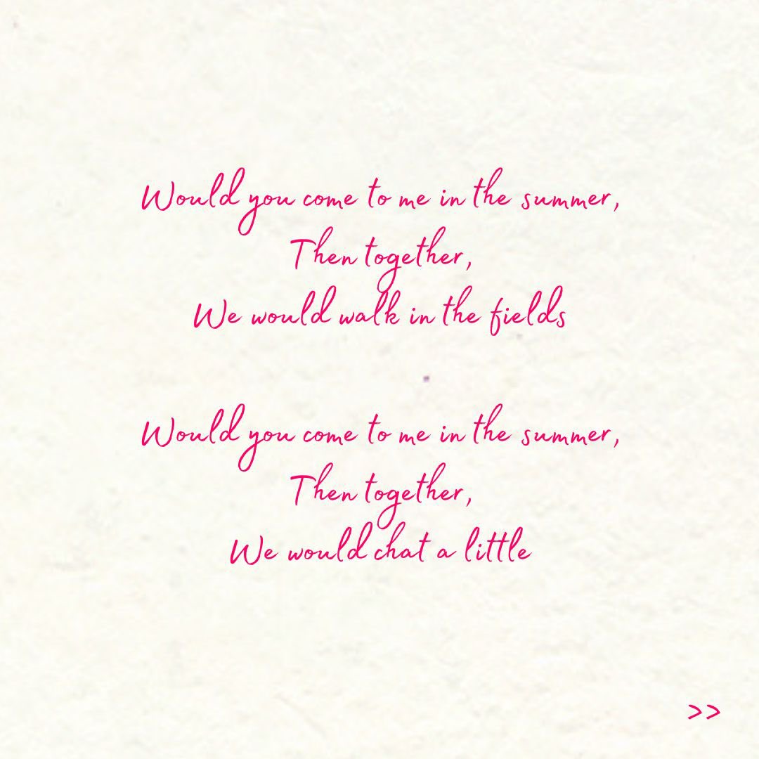 audreythirot's tweet photo. ☀️ Voici les paroles de SUMMER, pour que vous puissiez les chanter à tue-tête !!

🎶 Je trouve que les mots de cette chanson coulent tous seuls, et roulent hyper bien dans la bouche.

❓Et vous ?
Est-ce que vous sentez ce même plaisir ?

 https://t.co/zSao5qAXoF

#summer #lyrics https://t.co/uscKnLRtck