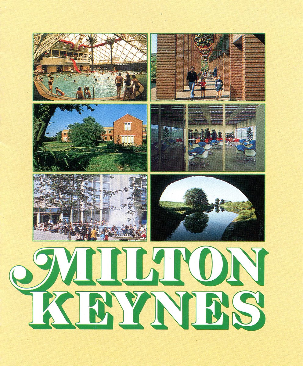 For @MKMuseum's A Museum For A New City project we want stories from people who've made MK their home. If you've got an MK story for us please DM!  

Pic: Publicity image from the early days of MK (c. LAMK)  

#placemaking #community #memories #MiltonKeynes