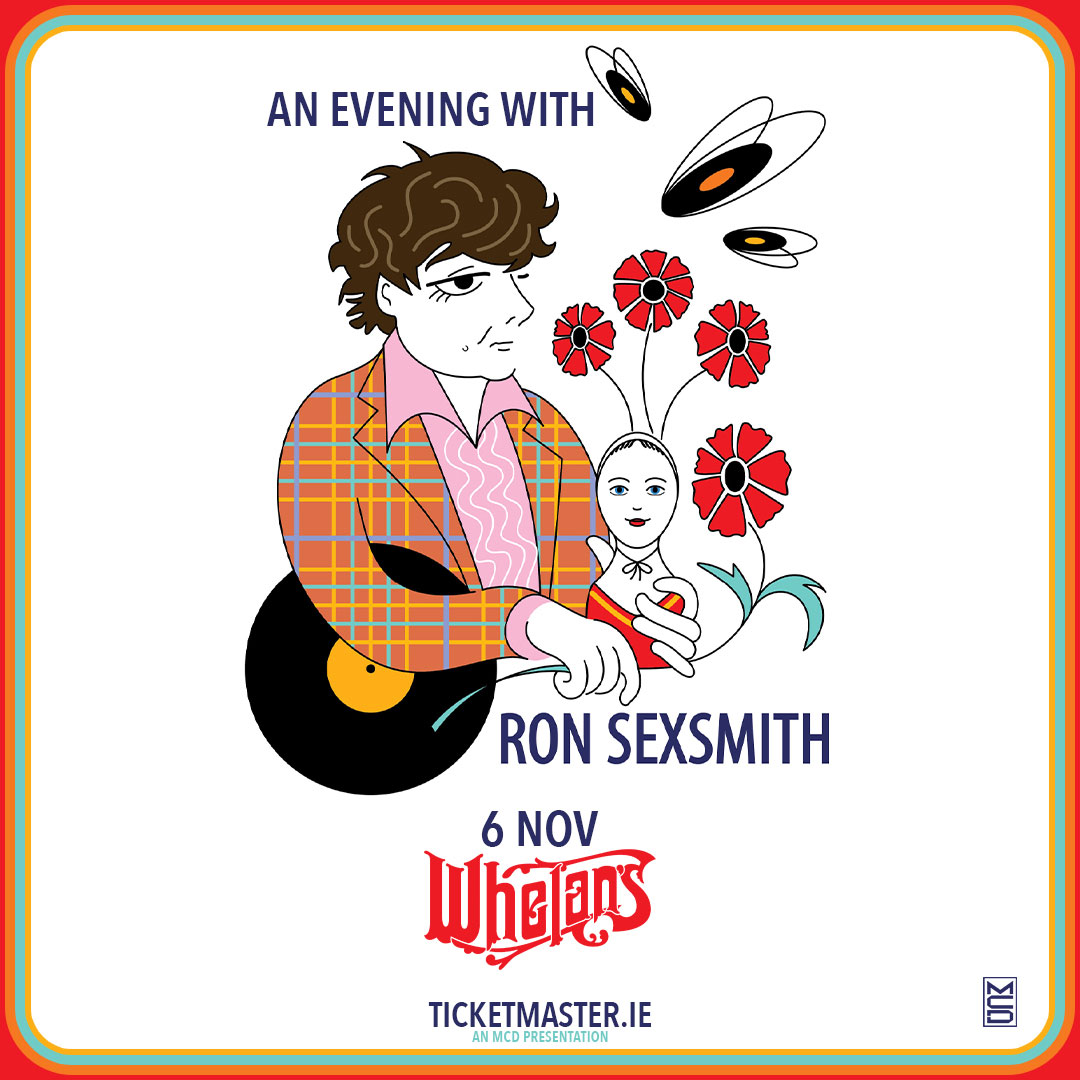 An evening with @RonSexsmith, three-time Juno award-winning Canadian singer-songwriter returns for a headline show Whelan's, Dublin on November 6th. Tickets on sale Friday at 10am whelanslive.com/event/ron-sexs… @mcd_productions