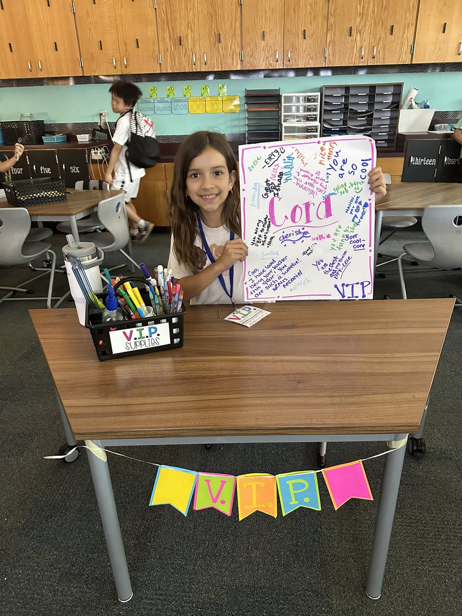 Monday Cora did an awesome job being our VIP!! <a href="/AustinElem/">Austin Elementary</a>