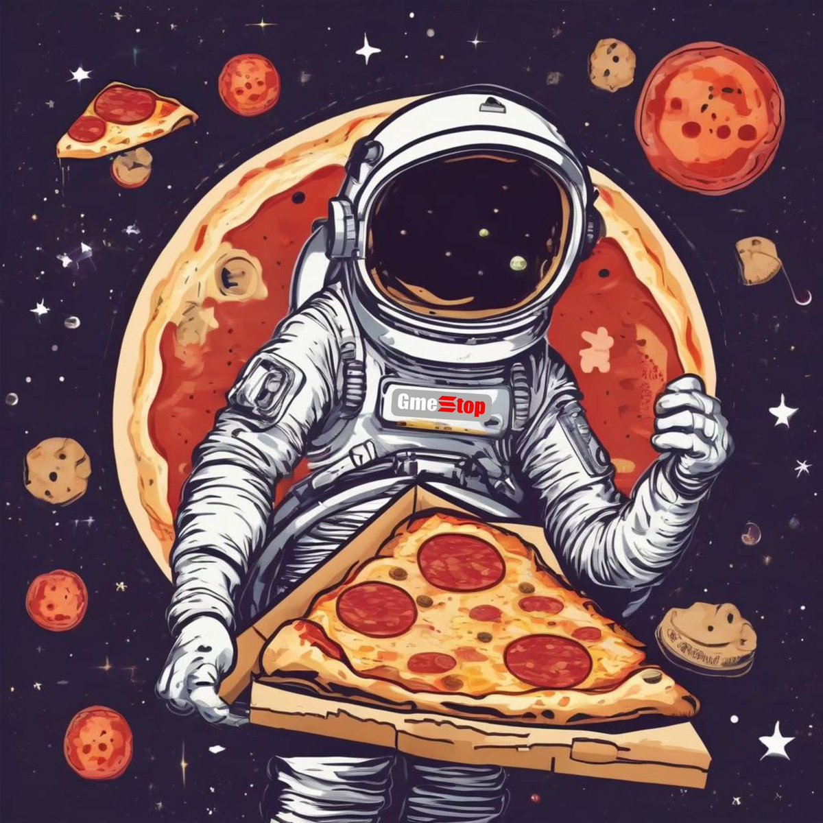 🍕Celebrating #Bitcoin Pizza Day with a $GME PIZZA GIVEAWAY!🍕 PRICE: 5 WINNERS WILL WIN $25 of $GME each! 1. Quote Tweet this giveaway and include: -Rules: 1) Like & Retweet 🔃 2) Follow @gmecoinsol 3) Comment “GME PIZZA” 2. Giveaway ends in 48 hours, good luck! Good