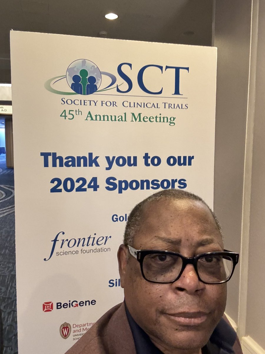 had the wonderful opportunity to speak at the Society For Clinical Trials #SCT2024 Annual Meeting Yesterday along with Suanna Steeby Bruinooge, Carmen Guerra, & Therica Miller reference “Strategies to Expedite Improvements in Equity, Diversity, & Inclusion in Clinical Trials