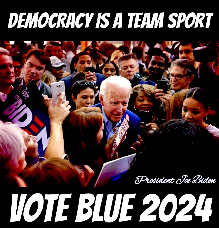 Today is Wednesday, May 22, 2024 & POTUS Joe R. Biden has been in office for 1,218 days. President Biden doesn’t need to make things about himself like his opponent does. With President Biden it’s about YOU, US, ‘the people’, and preserving Democracy. Tap💙RT for #JoeBiden